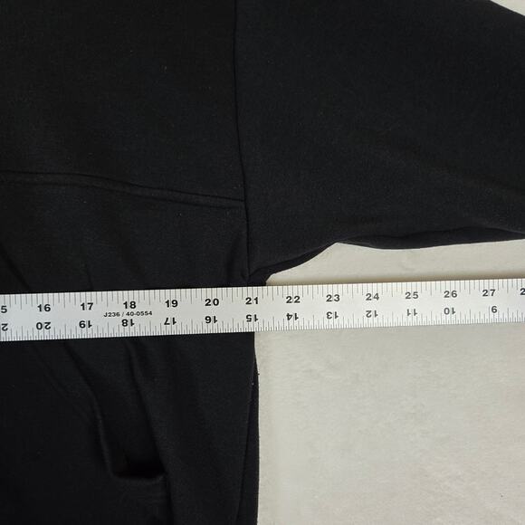 Adidas Half Zip Cropped Sweatshirt Womens size XL Oversized Pullover 0812 - Picture 8 of 10